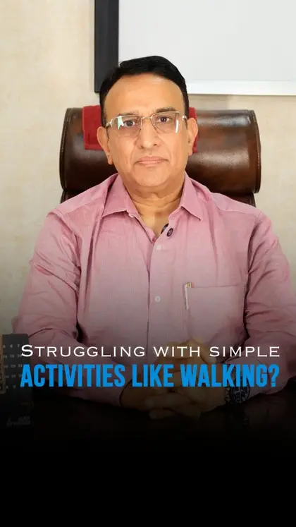 Instagram reel: Struggling with walking or climbing stairs?